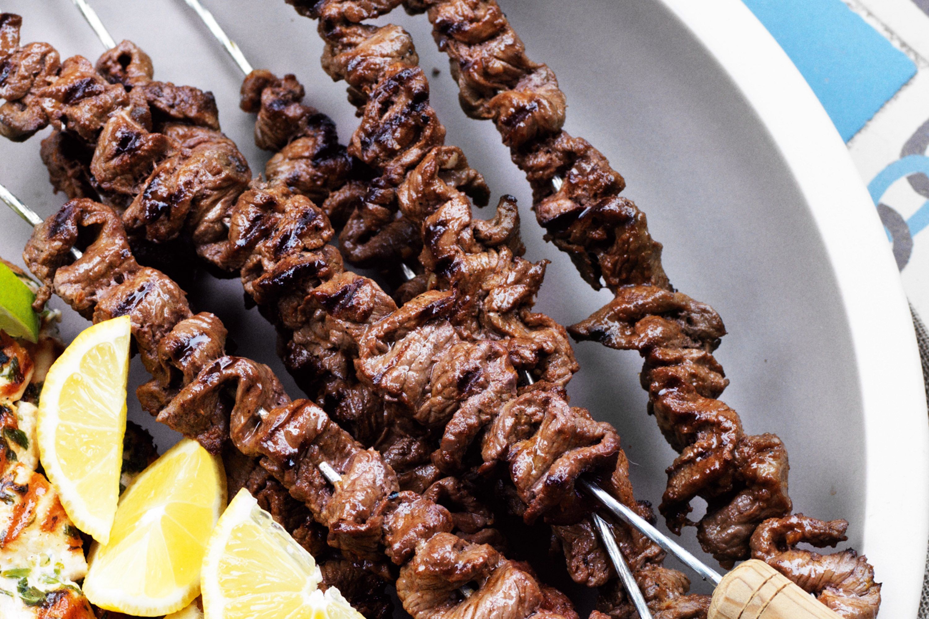 Recette de kebab de bœuf